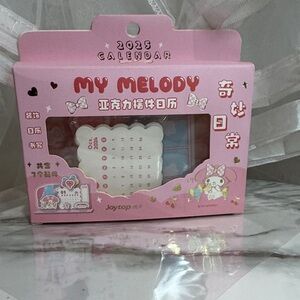 My Melody 2025 Calendar